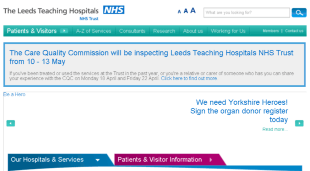 leedsteachinghospitals.com