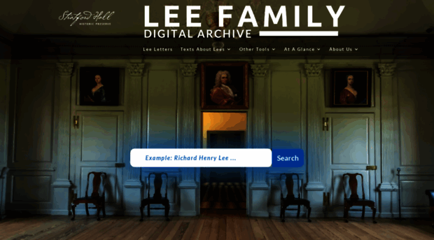 leefamilyarchive.org