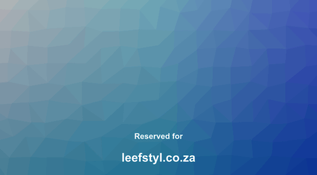 leefstyl.co.za