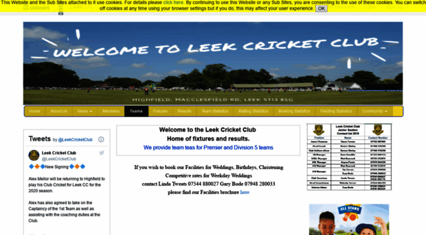 leek.play-cricket.com