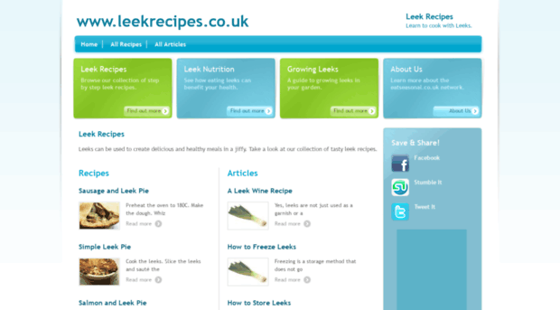 leekrecipes.co.uk