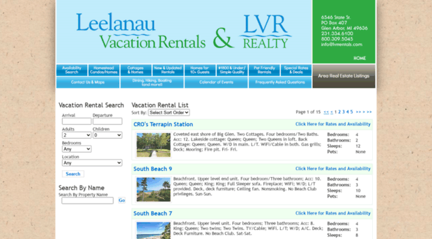 leelanau.escapia.com