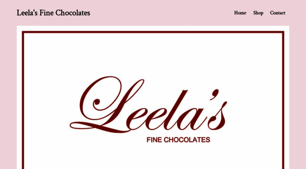 leelaschocolates.com