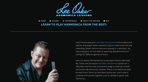 leeoskarharmonicalessons.com
