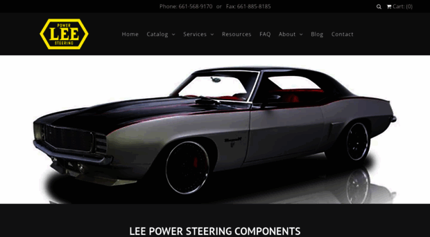 leepowersteering.com