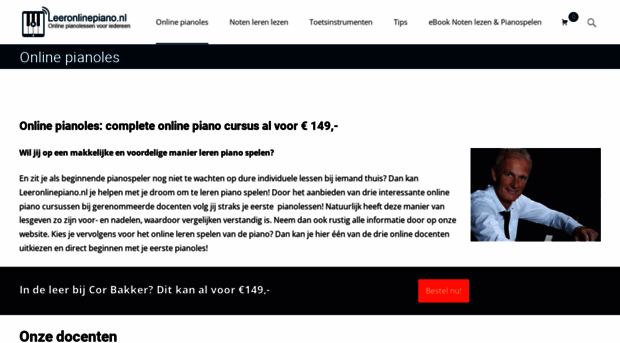 leeronlinepiano.nl