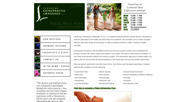 leesburgchiro.com