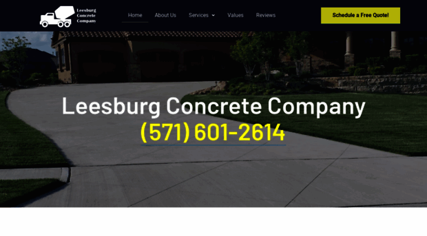 leesburgconcretecompany.com