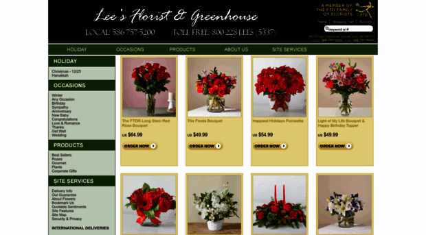 leesfloristandgreenhouse.com