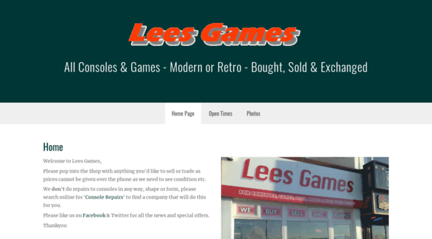 leesgamesltd.co.uk