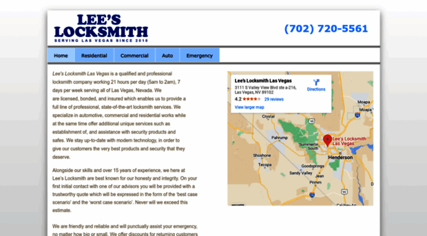 leeslocksmithlv.com