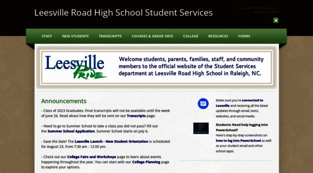 leesvillestudentservices.weebly.com