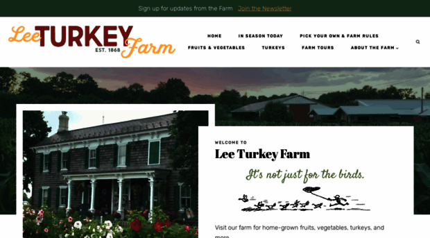 leeturkeyfarm.com