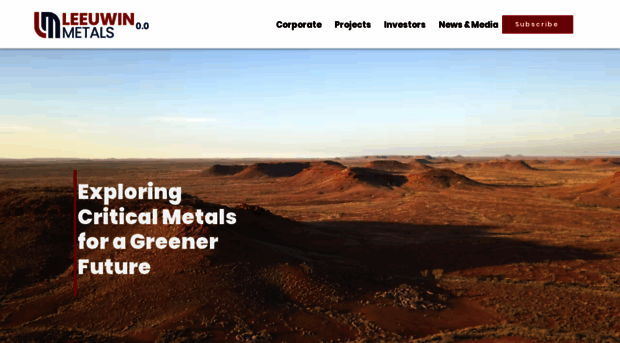 leeuwinmetals.com