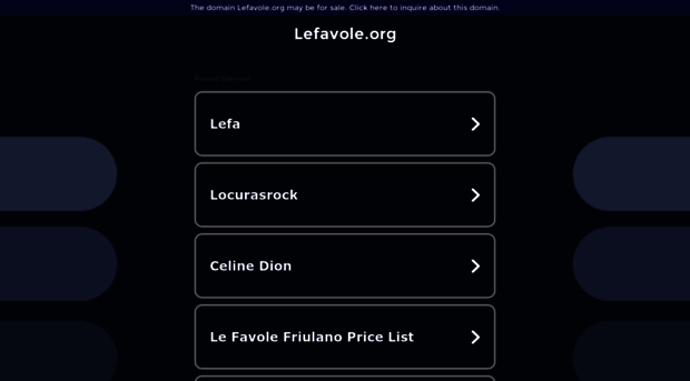 lefavole.org