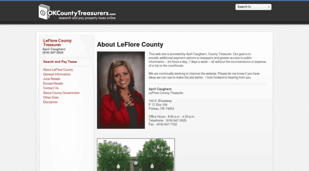 leflore.okcountytreasurers.com