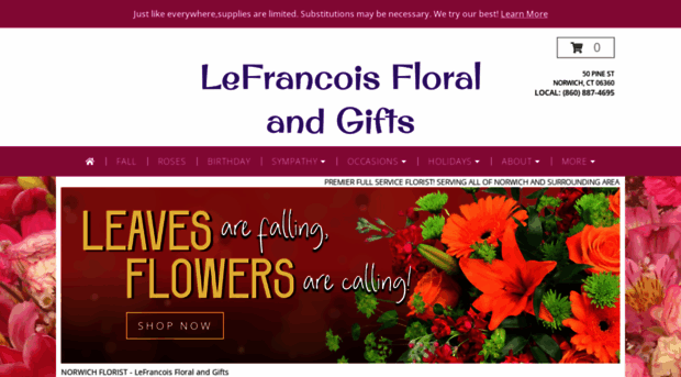 lefrancoisfloralandgifts.com