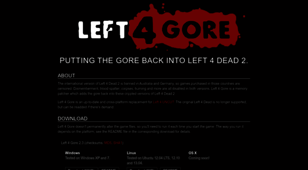 left4gore.com