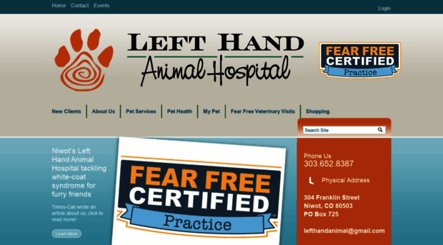 lefthandanimalhospital.com