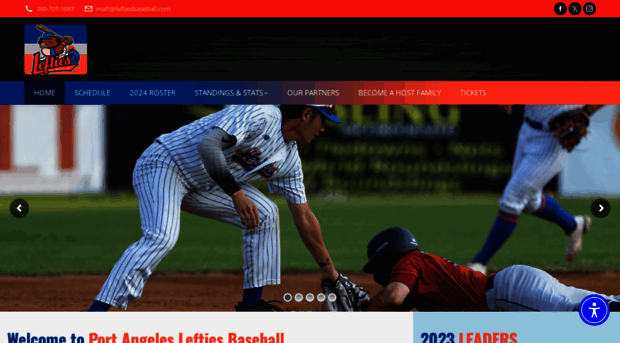 leftiesbaseball.com