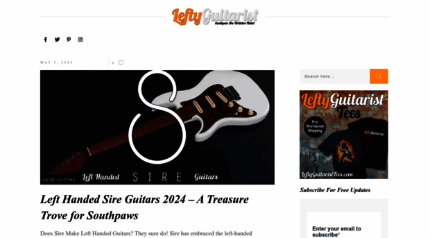 leftyguitarist.com