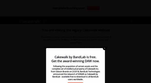 legacy.cakewalk.com