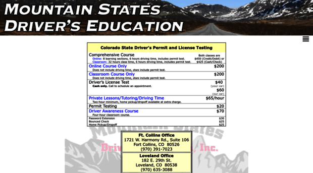 legacy.mountainstatesdriverseducation.com