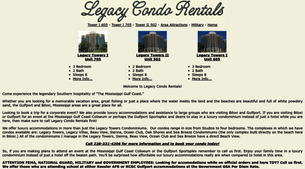 legacycondorentals.com