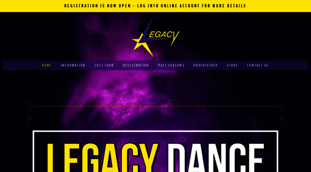 legacydancechampionships.com