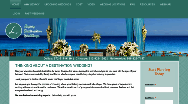 legacydestinationweddings.com