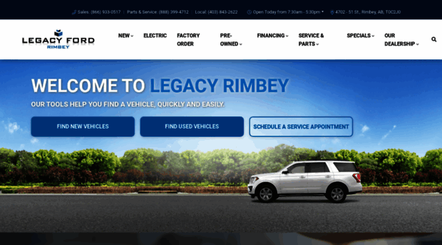 legacyfordrimbey.ca