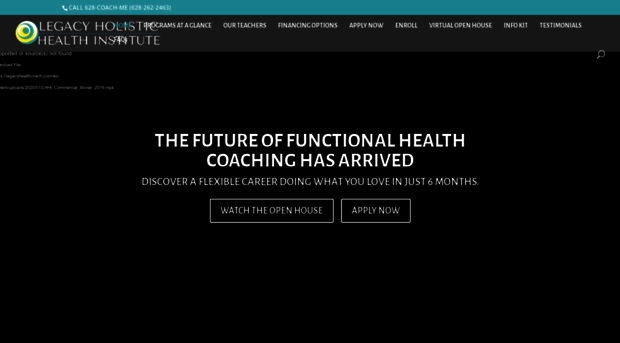 legacyhealthcoach.com