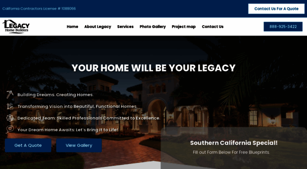 legacyhomebuildersca.com