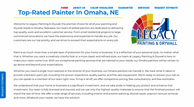 legacypaintingomaha.com