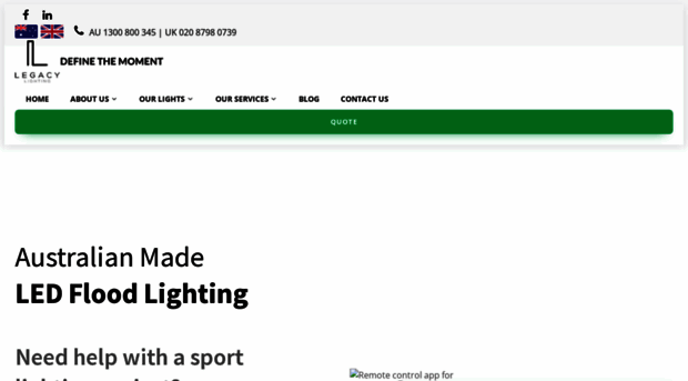 legacysportlighting.com