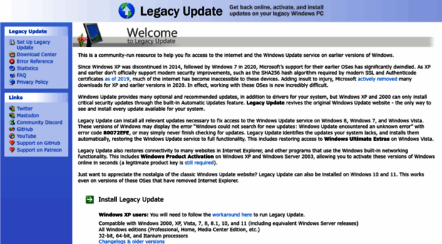 legacyupdate.net