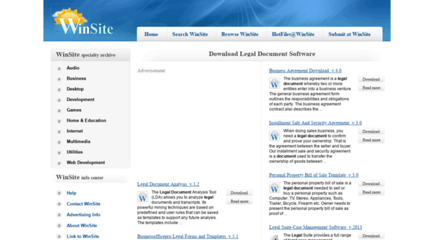 legal-document-software.winsite.com