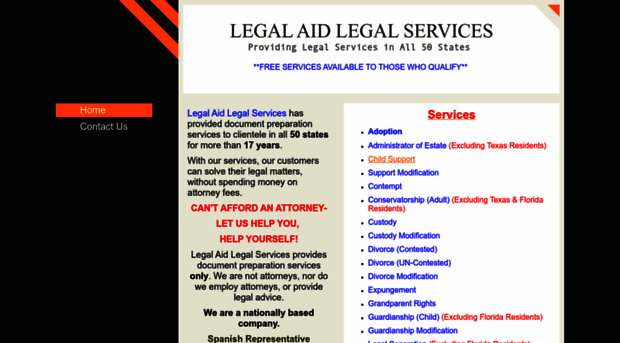 legalaidlegalservices.org