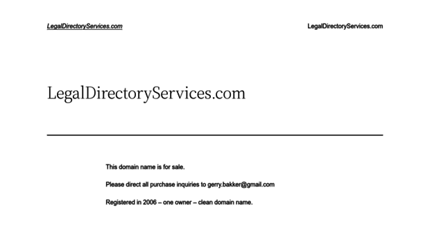 legaldirectoryservices.com