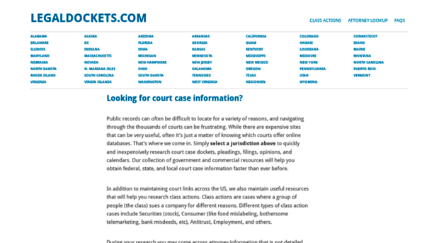 legaldockets.com