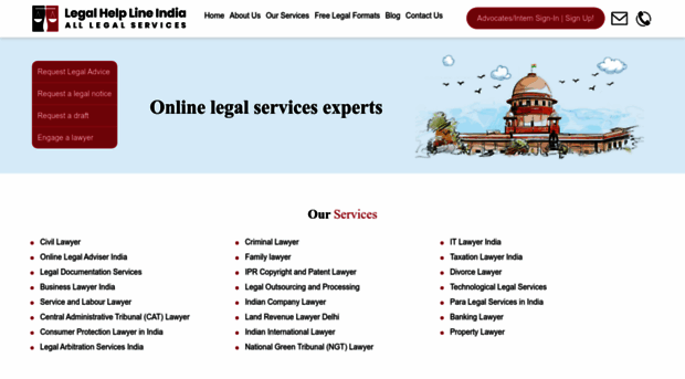 legalhelplineindia.com