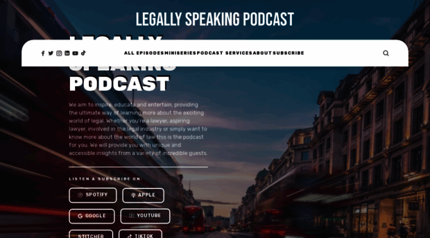 legallyspeakingpodcast.com