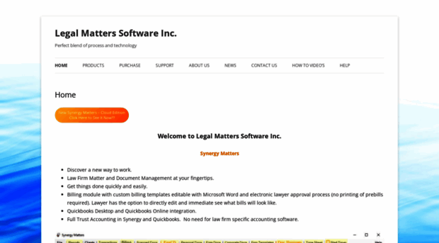 legalmatterssoftware.com