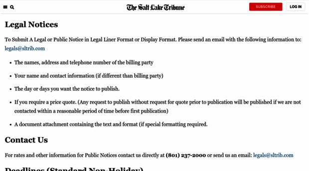 legalnotices.sltrib.com