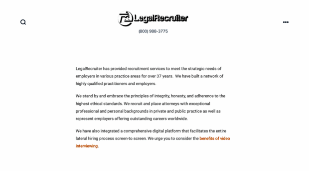 legalrecruiter.com