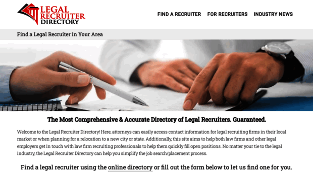 legalrecruiterdirectory.org