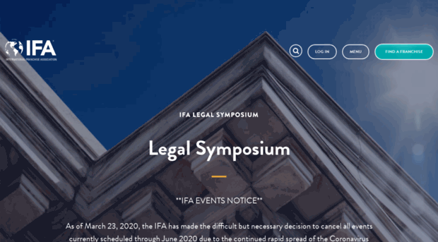 legalsymposium.franchise.org