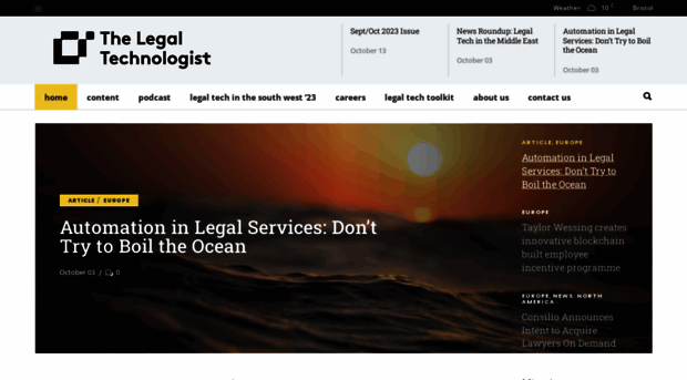 legaltechnologist.co.uk