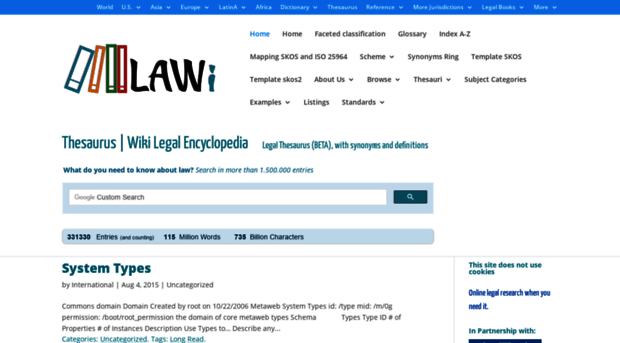 legalthesaurus.org