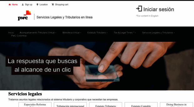 legalytributarioenlinea.co.pwc.com